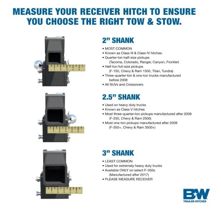 Dual Ball 3in Black 4.5" Drop